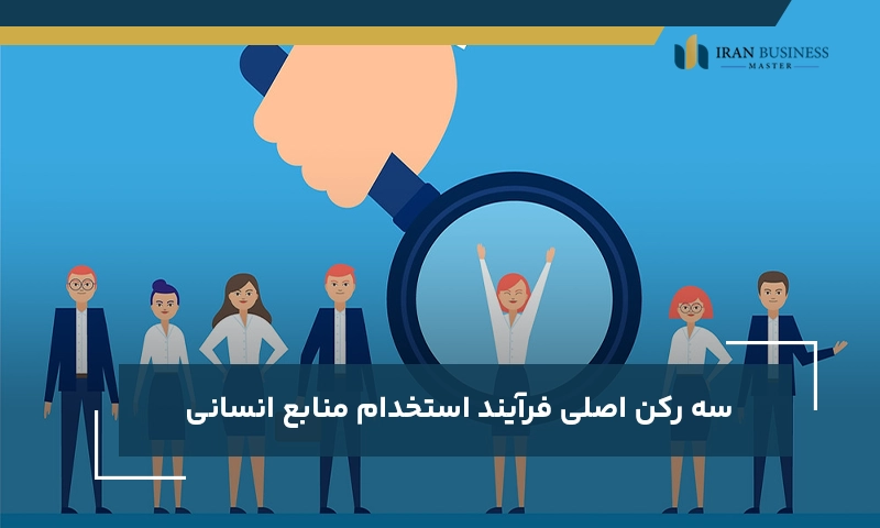 سه رکن اصلی فرآیند استخدام منابع انسانی